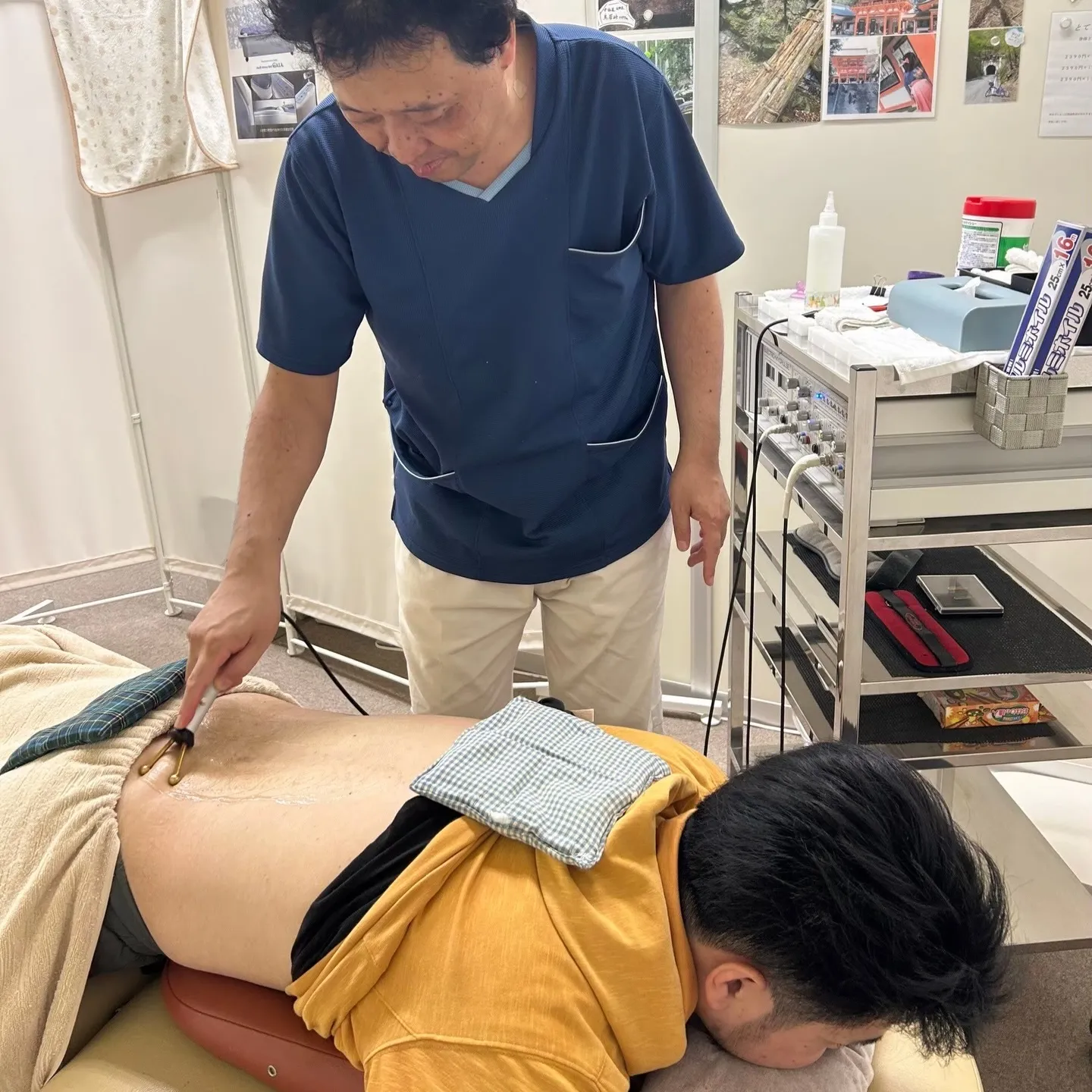 甲賀市の微弱電流治療なら寺庄整骨院へ🚴🏻‍♂️