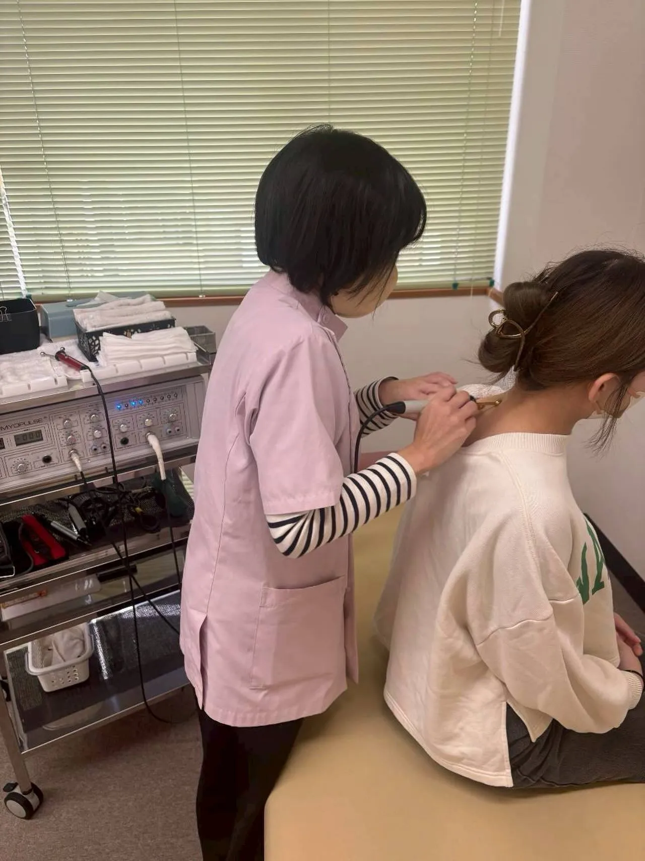 甲賀市・日野町での微弱電流治療なら寺庄整骨院へ☘️